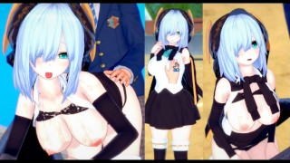 [Hentai Game Koikatsu! ]Have sex with Big tits Vtuber Ars Almal.3DCG Erotic Anime Video.