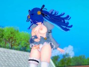 Preview 2 of [Hentai Game Koikatsu! ]Have sex with Big tits Vtuber Amamiya Kokoro.3DCG Erotic Anime Video.