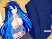 Preview 6 of [Hentai Game Koikatsu! ]Have sex with Big tits Vtuber Amamiya Kokoro.3DCG Erotic Anime Video.