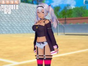 Preview 1 of [Hentai Game Koikatsu! ]Have sex with Big tits Vtuber Matsukai Mao.3DCG Erotic Anime Video.