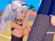 Preview 4 of [Hentai Game Koikatsu! ]Have sex with Big tits Vtuber Matsukai Mao.3DCG Erotic Anime Video.