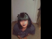 Preview 3 of Chubby Goth Ass Shaking Compilation