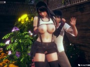 Preview 3 of [Hentai Game Honey Select 2]Have sex with Big tits FF7(Final Fantasy 7) Tifa.3DCG Erotic Anime Video