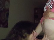 Preview 1 of Wife blows Friend Cum Kiss Cuck