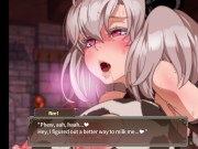 Preview 3 of Hentai Game-Branded Azel Part 5 Fuck and Lactate like a Horny Cow