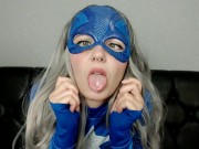 Preview 4 of Stargirl cosplay - ahegao and fun