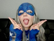 Preview 5 of Stargirl cosplay - ahegao and fun