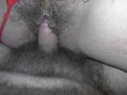 Preview 2 of Public cum dump slut take a my creampie in her cum filled pussy for money!