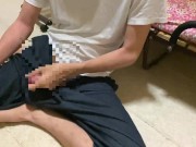 Preview 2 of [Japanese Amateur Male] The result of holding back ejaculation for an hour