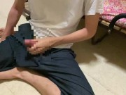 Preview 4 of [Japanese Amateur Male] The result of holding back ejaculation for an hour