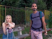 Preview 4 of HUNT4K. Tourist in exchange for money permits homeowner to fuck his GF