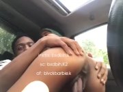 Preview 2 of Sneaky Summertime PUBLIC CAR SEX Link Up