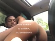 Preview 4 of Sneaky Summertime PUBLIC CAR SEX Link Up