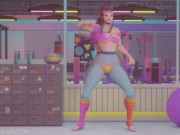Preview 2 of Brigitte and Sombra Lesbian Workout