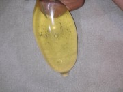 Preview 6 of Filling condom with piss