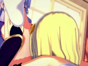 Preview 6 of Elze Silhoueska and Yumina Belfast take turns eating pussy - Another World with My Smartphone Hentai