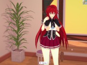 Preview 1 of 3D/Anime/Hentai. High School DxD: Rias Gremory Gets fucked by Issei !!