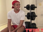 Preview 3 of TwinkTop - Horny muscle twink breeds older daddy coach