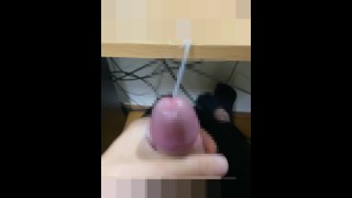 [Erotic videos for women] Male pant voice, big cock ejaculation with handjob