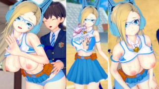 [Hentai Game Koikatsu! ]Have sex with Big tits OVERLORD Albedo.3DCG Erotic Anime Video.