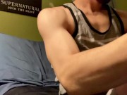 Preview 4 of Stripping and Jerking Off My Cock Until I Cum