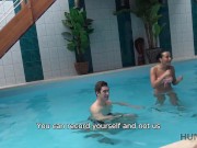 Preview 1 of HUNT4K. Swimming pool is a nice place for guy to fuck boys GF for cash