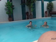 Preview 2 of HUNT4K. Swimming pool is a nice place for guy to fuck boys GF for cash