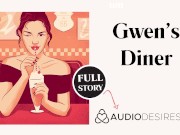 Preview 1 of Fucked in A Diner| Erotic Audio | Public Sex Story | ASMR Audio Porn for Women | High School Crush