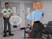 Preview 2 of Conjugal Visit - Journalist Gangbanged by Horny Inmates in prison || Rough Dp Anal