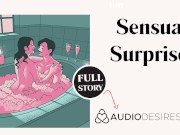 Preview 1 of Romantic Lesbian Bathtub Sex | Erotic Audio Story | LGBTQ+ Sex| ASMR Audio Porn for Women