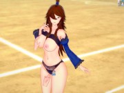 Preview 2 of [Hentai Game Koikatsu! ]Have sex with Big tits Naruto Mei Terumi.3DCG Erotic Anime Video.