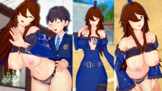 [Hentai Game Koikatsu! ]Have sex with Big tits DCT-tan.3DCG Erotic Anime Video.