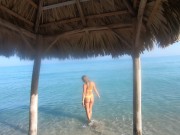 Preview 2 of Swimming in the Atlantic Ocean in Cuba 2