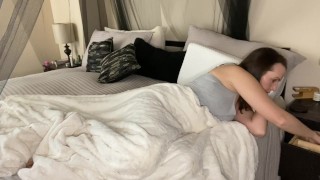 Audrey Muffled Farts In Bed!