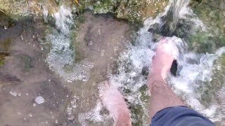 Getting my feet wet and dirty