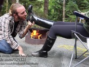 Preview 6 of "Nothing But A Boot Cleaner" Trailer | Miss Chaiyles Femdom, Boot Licking, Foot Slave Domination