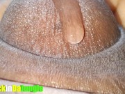 Preview 6 of I long for some fun Horny Hot Guy Strokes his Veiny Black Cream Filled Dick in Close Up/ Precum Play
