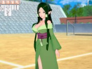 Preview 1 of [Hentai Game Koikatsu! ]Have sex with Big tits SAO Shirai Sakuya.3DCG Erotic Anime Video.