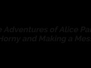 Preview 4 of FREE PREVIEW - The Adventures of Alice Part 3 - Horny and Messy - Rem Sequence