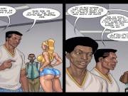 Preview 1 of Detention season #3 ep. # 3 - Horny Gym Teacher wanted a Taste of the school Nerd's BBC || Collage