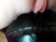 Preview 4 of Very Pleasant Masturbation Rubbing All My Vagina with the saddle of my Bicycle