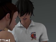 Preview 3 of ADULT TIME - Hentai Sex University Prodigy Wants To Show His Stepsis Everything He's Learned