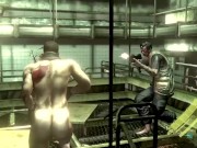 Preview 4 of Running Through the CIty Armed and Naked | Resident Evil 6 Nude - Part 01