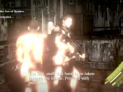 Preview 6 of Running Through the CIty Armed and Naked | Resident Evil 6 Nude - Part 01
