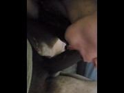 Preview 5 of She got horny so I fed her this black cock