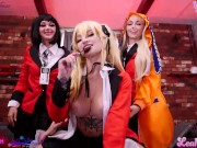 Preview 4 of Kakegurui 5 girls 2 guys orgy