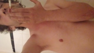 Peeing On My Stomach In A Bathtub