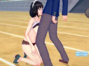 Preview 6 of [Hentai Game Koikatsu! ]Have sex with Big tits Genshin Impact Katheryne.3DCG Erotic Anime Video.