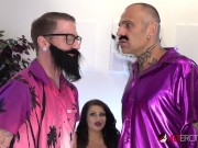 Preview 3 of Busty Samantha visits ink motel and gets fucked