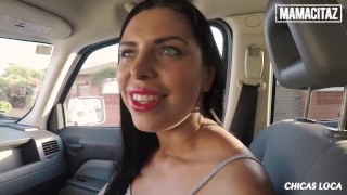 MAMACITAZ - Big Natural Tits Kira Queen Hardcore Outdoor Sex On The Street